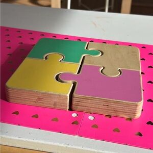 Vibrant Wooden Puzzle for Kids